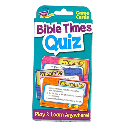 Bible Trivia & Quiz Cards