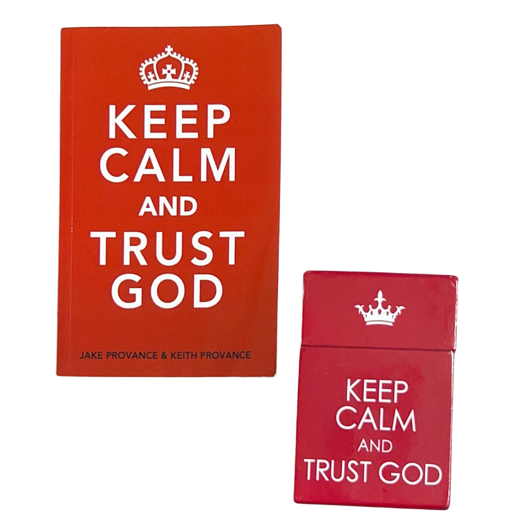 Caregiver Keep Calm and Trust God