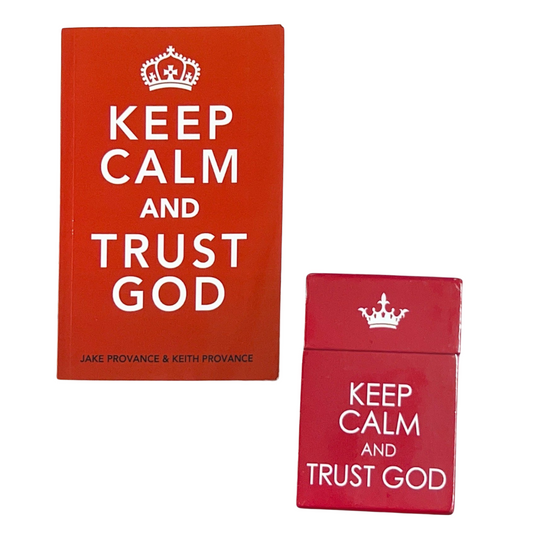 Caregiver Keep Calm and Trust God