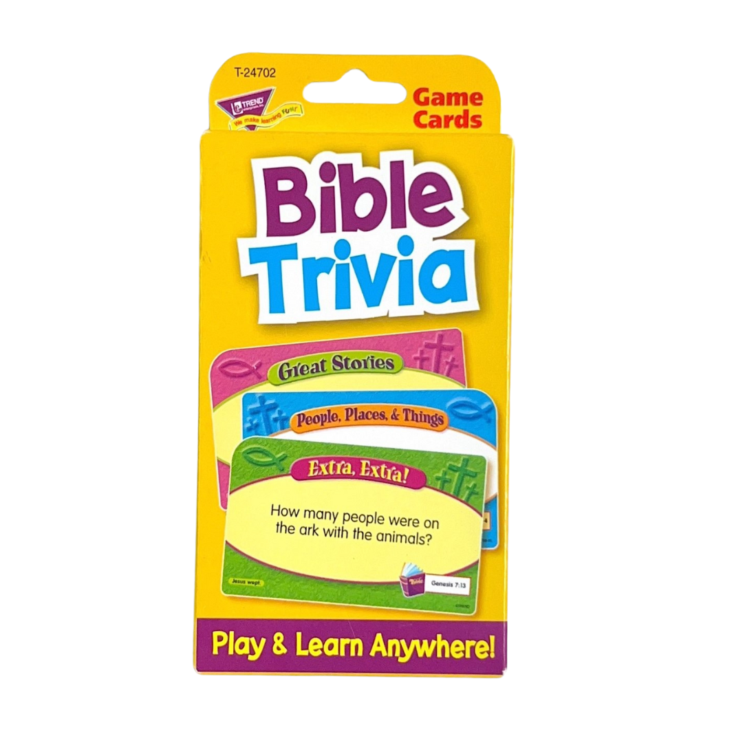 Bible Trivia & Quiz Cards