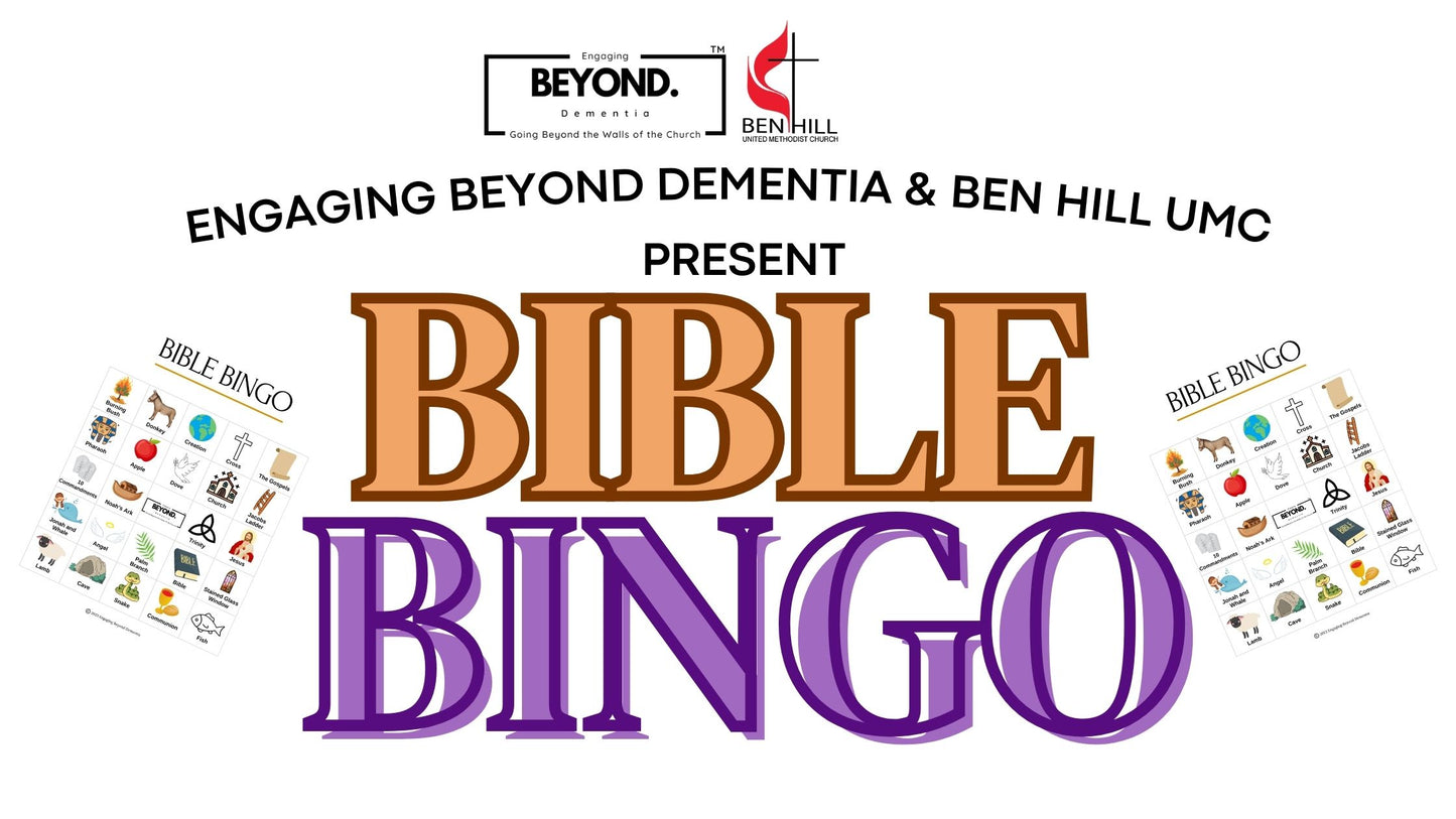 Faith & Fun: Bible Bingo Night